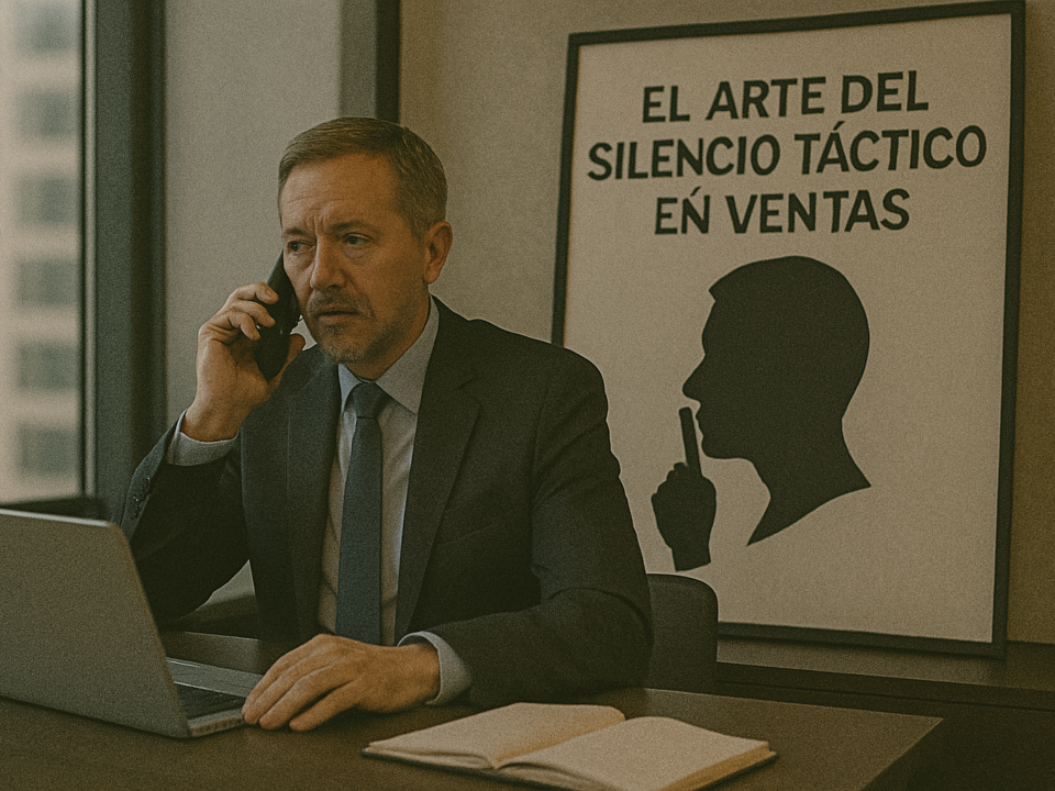 El arte del silencio táctico en ventas: cómo Chris Voss convierte el silencio en un aliado poderoso